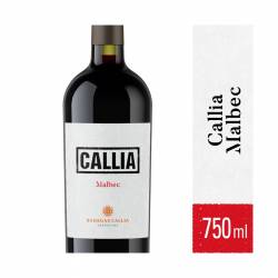 Vino Tinto Malbec Callia x 750 cc.