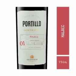 Vino Tinto Malbec Portillo x 750 cc.