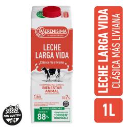Leche LV Parcialmente Descremada Clasica 2% La Serenisima x 1 Lt.