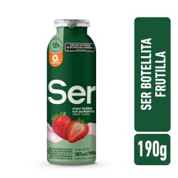 Yogur bebible sabor frutilla Ser 190g