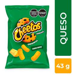 Chizitos de maíz sabor a queso Cheetos Original x 43 g
