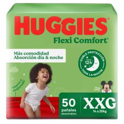 Pañal Huggies Flexi Comfort XXG x50