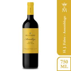 Vino Tinto Malbec Pinot Noir H J. Fabre x 750 cc.