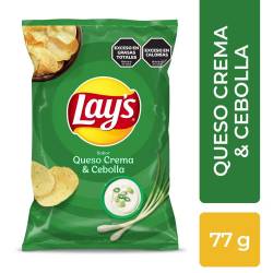 Papas Fritas Sabor a Queso Y Cebolla Lays x 77 g.