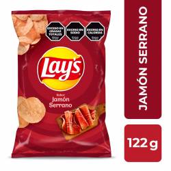Papas Fritas Sabor a Jamón Serrano Lays x 122 g.