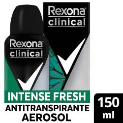 Antitranspirante Aerosol Clinical Intense Fresh Rexona x 150 cc.