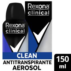 Antitranspirante Aerosol Clinical Clean Rexona x 150 cc.