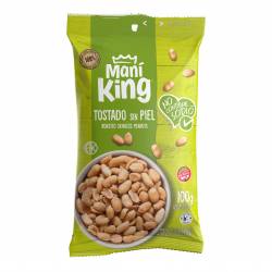 Maní Tostado sin Sal Maní King x 100 g.