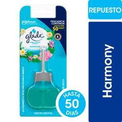 Aromatizante de Ambientes Glade Aceites Naturales Harmony Repuesto 21cc