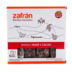 Cereal en Barra Maní y Coco x 4 Un. Zafrán x 112 g.