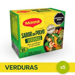 MAGGI® Saborizador en Polvo Verduras x 5u.