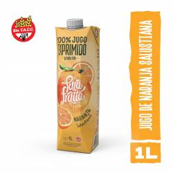 Jugo de Naranja 100% Exprimida Salustiana Pura Frutta x 1 Lt.