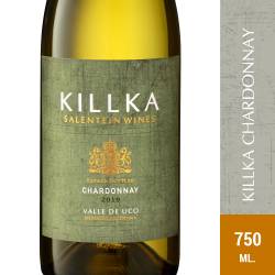 Vino Blanco Chardonnay Killka x 750 cc.