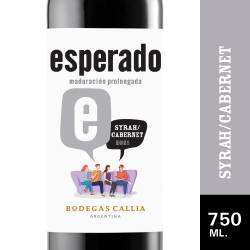 Vino Tinto Syrah-Cabernet Esperado x 750 cc.