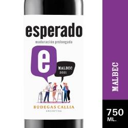 Vino Tinto Malbec Esperado x 750 cc.