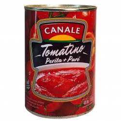 Tomate Perita con Pure Canale x 400 g.