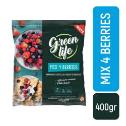 Mix Cuatro Berries Green Life x 400 g.