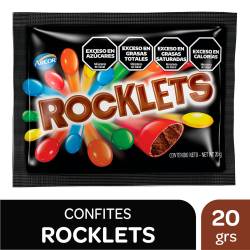 Confites Lentejas Chocolate Rocklets x 20 g.