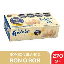 Bombones de Chocolate Blanco Relleno Bon o Bon x 15 g.