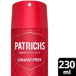 Desodorante Aerosol Grand Prix Patrichs x 230 cc.