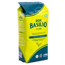 Yerba Mate Tipo Tradicional Don Basilio x 500 g.