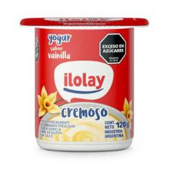 Yogur Entero Batido Vainilla Ilolay x 120 g.
