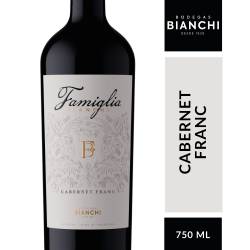Vino Tinto Cabernet Franc Famiglia Bianchi x 750 cc.