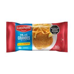 Milanesas Grandes de Soja x 4 Un. Lucchetti x 560 g.