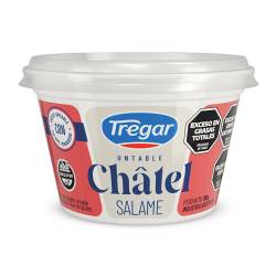 Queso Untable Chatel Salame Tregar x 180 g.