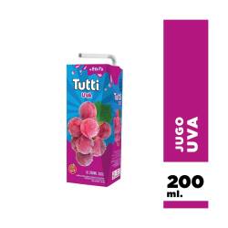 Jugo sabor Uva Tutti x 200 cc.
