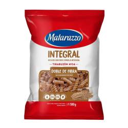 Fideos Tirabuzón Integral Matarazzo x 500 g.