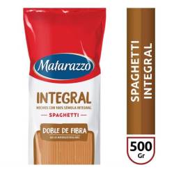 Fideos Spaghetti Integral Matarazzo x 500 g.