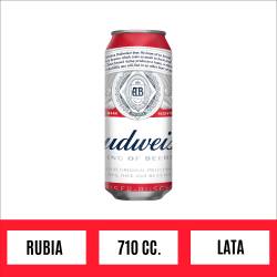 Cerveza Budweiser Lata 710cc x1