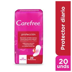 Protectores Diarios Carefree Protección x 20 un