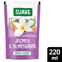 Jabón líquido para Manos Jazmín/Almendras Doy Pack Suave x 220 cc.
