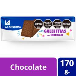 Galletitas Dulces Chocolate La Anónima x 170 g.