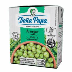 Arvejas Secas Remojadas Doña Pupa x 340 g.