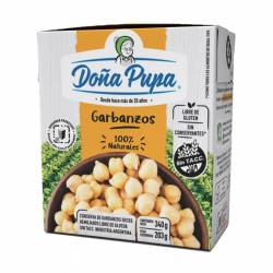 Garbanzos Secos Remojados Doña Pupa x 340 g.