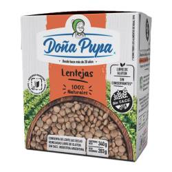 Lentejas Secas Remojados Doña Pupa x 340 g.