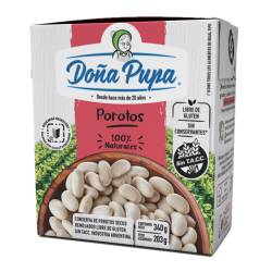 Porotos Secos Remojados Doña Pupa x 340 g.