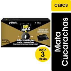 Insecticida Raid Mata Cucarachas Cebos 6u