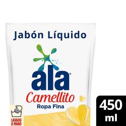 Jabón Liquido Lavado a Mano ALA CAMELLITO  Hipoalergénico Doypack 450 ml