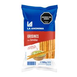 Grisines con Semillas La Anónima x 100 g.