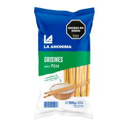 Grisines sabor Pizza La Anónima x 100 g.