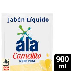 Jabón Liquido Lavado a Mano ALA CAMELLITO  Hipoalergénico Doypack 900 ml