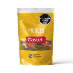 Pickles en Vinagre Doy Pack Castell x 140 g.