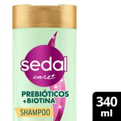 Shampoo Prebióticos + Biotina Sedal x 340 cc.