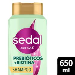 Shampoo Prebióticos + Biotina Sedal x 650 cc.