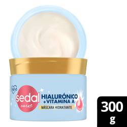 Mascarilla Tratamiento Hialurónico y Vitamina A Sedal x 300 g.