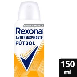 Antitranspirante Aerosol Futbol Fanáticas Rexona x 150 cc.